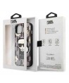 Karl Lagerfeld KLHCP13MPMNFIK1 iPhone 13 6.1" grey/grey Flower Ikonik Karl
