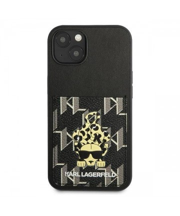 Karl Lagerfeld Karlimals Cardslot case for iPhone 13 - black