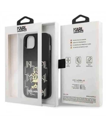 Karl Lagerfeld Karlimals Cardslot case for iPhone 13 - black