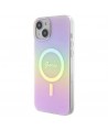 Guess GUHMP15MHITSP iPhone 15 Plus 6.7" pink/pink hardcase IML Iridescent MagSafe