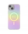 Guess GUHMP15MHITSP iPhone 15 Plus 6.7" pink/pink hardcase IML Iridescent MagSafe
