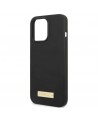 Guess GUHMP13XSPLK iPhone 13 Pro Max 6.7" black/black hard case Silicone Logo Plate MagSafe