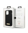 Guess GUHMP13XSPLK iPhone 13 Pro Max 6.7" black/black hard case Silicone Logo Plate MagSafe