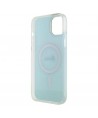 Guess GUHMP15MHITSQ iPhone 15 Plus 6.7" turquoise/turquoise hardcase IML Iridescent MagSafe