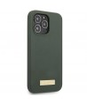 Guess GUHMP13XSPLA iPhone 13 Pro Max 6.7" green/khaki hard case Silicone Logo Plate MagSafe