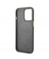 Guess GUHMP13XSAPSTG iPhone 13 Pro Max 6.7" grey/grey hardcase Peony Logo Plate MagSafe