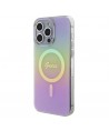 Guess GUHMP15XHITSP iPhone 15 Pro Max 6.7" pink/pink hardcase IML Iridescent MagSafe