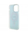 Guess GUHMP15XHITSQ iPhone 15 Pro Max turquoise/turquoise hardcase IML Iridescent MagSafe