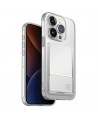Uniq Air Fender ID Cardslot case for iPhone 15 Pro Max - transparent