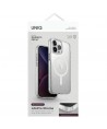Uniq LifePro Xtreme Magclick Charging Case for iPhone 15 Pro Max - Transparent Silver