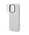 Uniq Lino Hue Magclick Charging case for iPhone 15 Pro Max - light gray