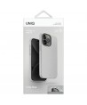 Uniq Lino Hue Magclick Charging case for iPhone 15 Pro Max - light gray