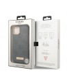 Guess GUHMP13MSAPSTG iPhone 13 6.1" grey/grey hardcase Peony Logo Plate MagSafe