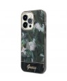 Guess Jungle Collection case for iPhone 14 Pro Max - green