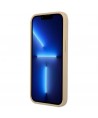 Guess GUHCP14MPSATLE iPhone 14 Plus 6.7" beige/beige hardcase SaffianoTriangle Logo