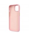 Guess Croco Collection case for iPhone 14 Plus - pink