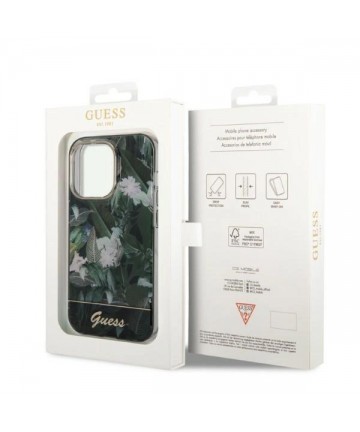 Guess GUHCP14LHGJGHA iPhone 14 Pro 6.1" green/green hardcase Jungle Collection