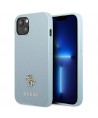 Guess GUHCP13MPS4MB iPhone 13 6.1" blue/blue hardcase Saffiano 4G Small Metal Logo