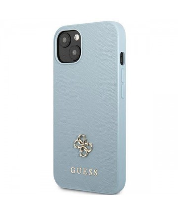 Guess GUHCP13MPS4MB iPhone 13 6.1" blue/blue hardcase Saffiano 4G Small Metal Logo