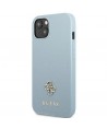 Guess GUHCP13MPS4MB iPhone 13 6.1" blue/blue hardcase Saffiano 4G Small Metal Logo