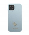 Guess GUHCP13MPS4MB iPhone 13 6.1" blue/blue hardcase Saffiano 4G Small Metal Logo