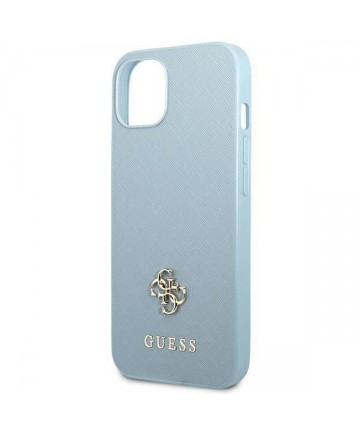 Guess GUHCP13MPS4MB iPhone 13 6.1" blue/blue hardcase Saffiano 4G Small Metal Logo
