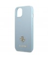 Guess GUHCP13MPS4MB iPhone 13 6.1" blue/blue hardcase Saffiano 4G Small Metal Logo