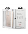 Guess 4G Triangle Logo Cardslot Case for iPhone 13 Pro / 13 - Pink