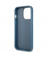 Guess 4G Triangle Logo Cardslot Case for iPhone 13 Pro / 13 - Blue