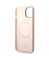 Karl Lagerfeld KLHMP14MSSKCI iPhone 14 Plus 6.7 "hardcase light pink / light pink Silicone Karl & Choupette Magsafe