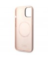 Karl Lagerfeld Silicone Karl's Head MagSafe Case for iPhone 14 Plus - Light Pink