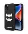 Karl Lagerfeld KLHMP14MSLCHBK iPhone 14 Plus 6.7 "hardcase black / black Silicone Choupette Head Magsafe
