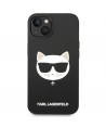 Karl Lagerfeld KLHMP14MSLCHBK iPhone 14 Plus 6.7 "hardcase black / black Silicone Choupette Head Magsafe