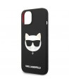 Karl Lagerfeld KLHMP14MSLCHBK iPhone 14 Plus 6.7 "hardcase black / black Silicone Choupette Head Magsafe