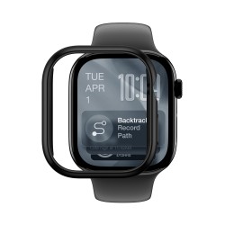 AmazingThing Minimal Protective Case for Apple Watch Series 11 42mm - Black