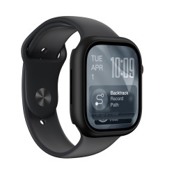 AmazingThing Minimal Protective Case for Apple Watch Series 11 42mm - Black