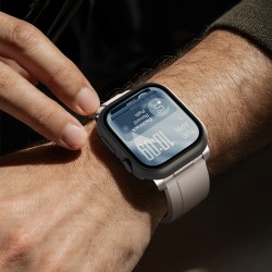 AmazingThing Minimal Protective Case for Apple Watch Series 11 42mm - Black