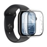 AmazingThing Radix Glass Screen Protector with Case for Apple Watch Series 11 46mm - Clear