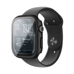 AmazingThing Radix Glass Screen Protector with Case for Apple Watch Series 11 42mm - Black