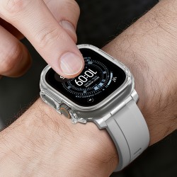 AmazingThing Minimal Protective Case for Apple Watch UItra 3 49mm - Transparent