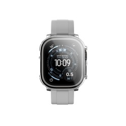 AmazingThing Radix Glass Screen Protector with Case for Apple Watch UItra 3 49mm - Clear