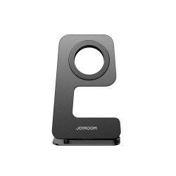 Joyroom JR-W18 inductive charger holder for smartwatches - black