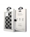 Karl Lagerfeld KLHCP14SLMNMK iPhone 14 6.1 "hardcase black / black Liquid Glitter Monogram