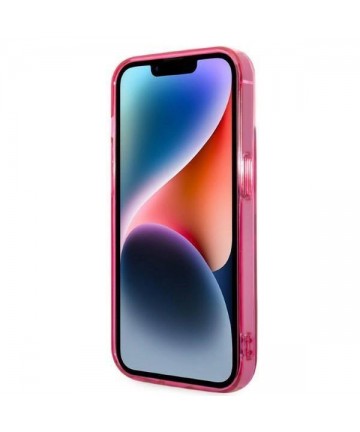 Karl Lagerfeld Gradient Ikonik Karl&Choupette Case for iPhone 14 Plus - Pink