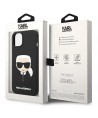 Karl Lagerfeld KLHCP14MSLKHBK iPhone 14 Plus 6.7 "hardcase black / black Silicone Karl`s Head