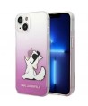 Karl Lagerfeld KLHCP14MCFNRCPI iPhone 14 Plus 6.7 "hardcase pink / pink Choupette Fun