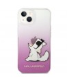Karl Lagerfeld KLHCP14MCFNRCPI iPhone 14 Plus 6.7 "hardcase pink / pink Choupette Fun