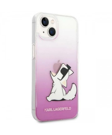 Karl Lagerfeld KLHCP14MCFNRCPI iPhone 14 Plus 6.7 "hardcase pink / pink Choupette Fun