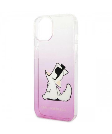 Karl Lagerfeld KLHCP14MCFNRCPI iPhone 14 Plus 6.7 "hardcase pink / pink Choupette Fun