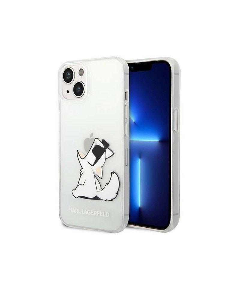Karl Lagerfeld KLHCP14MCFNRC iPhone 14 Plus 6.7 "hardcase clear / transparent Choupette Fun
